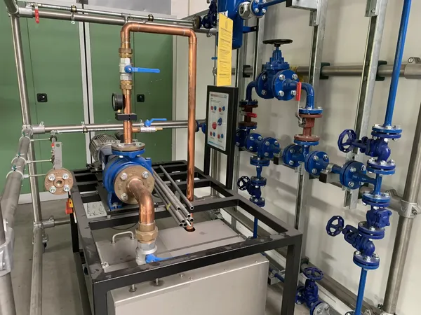 Werkstatt für Rohrinstallation und Rohrbearbeitung im BVE Weimar