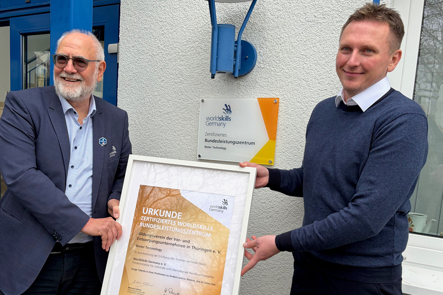 Thüringer Ausbildungsstätte als Bundesleistungszentrum für Water Technology ausgezeichnet